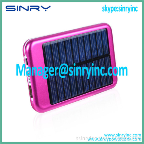 Environmental protection Solar Power Bank Charger for Tablet PC SC02